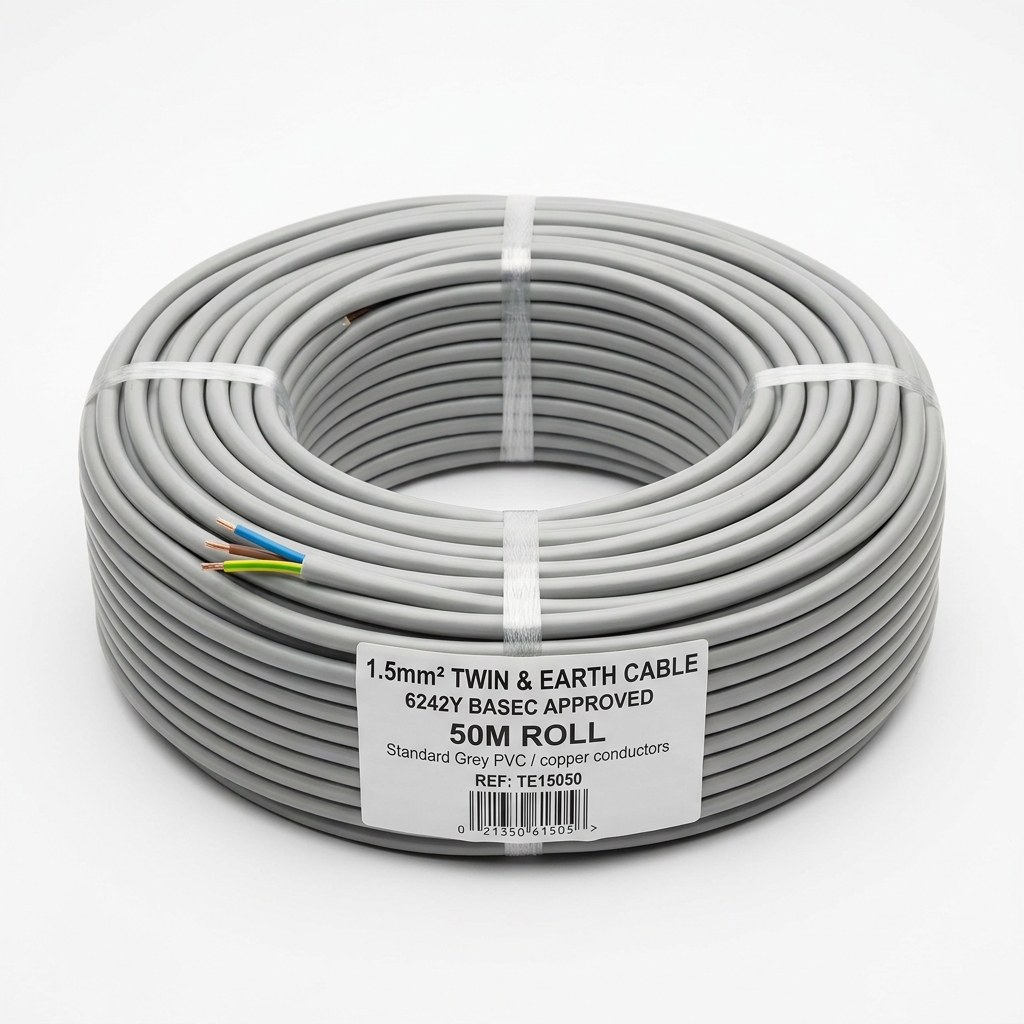 Twin with Earth Cable 1.5mm